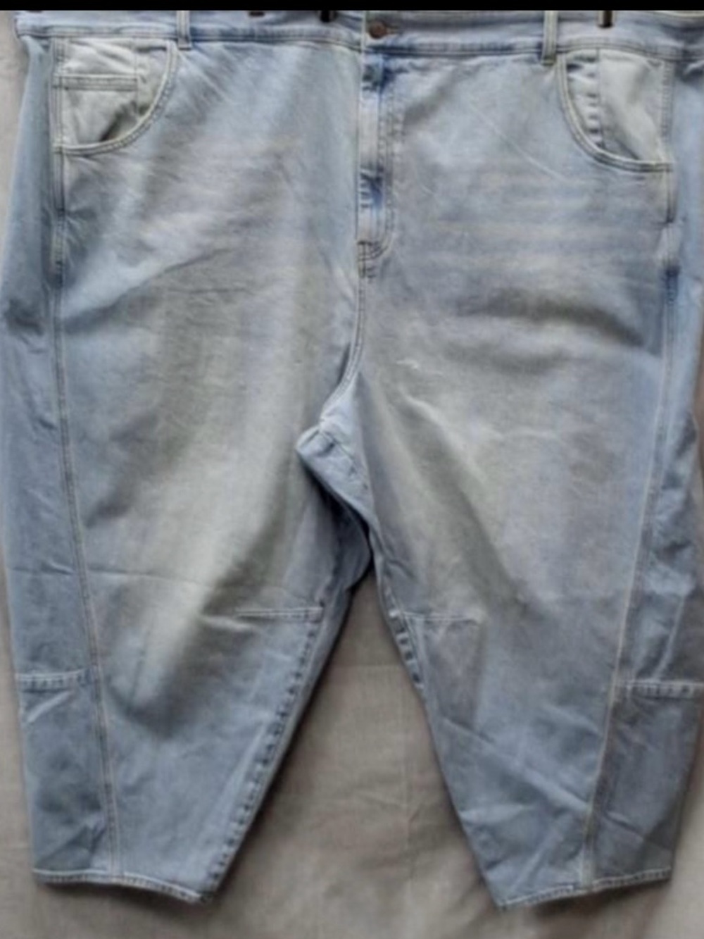 NWT Festi (by Torrid) High Rise Barrel Jeans French 75 - Sz 30